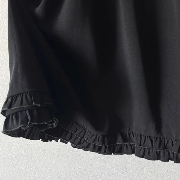 Saks Fifth Avenue Albert Capraro Black Midi Dress - Picture 7 of 11